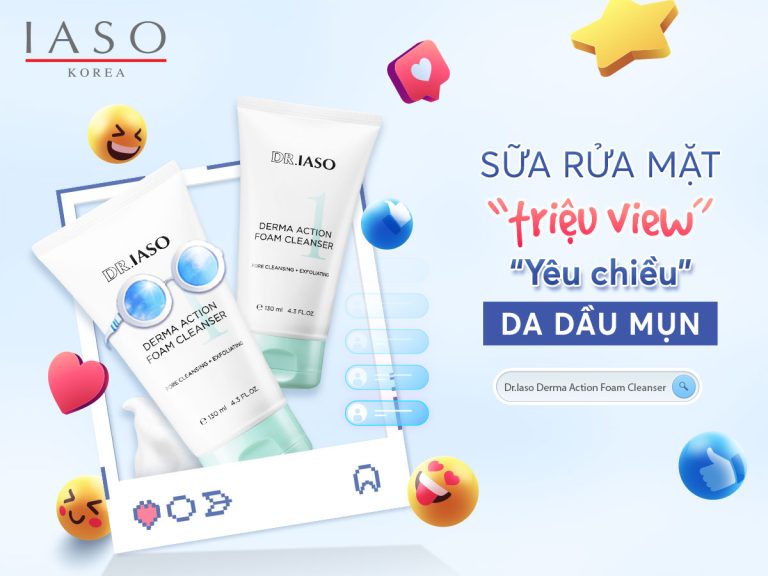 SỮA RỬA MẶT TRIỆU VIEW YÊU CHIỀU LÀN DA DẦU MỤN