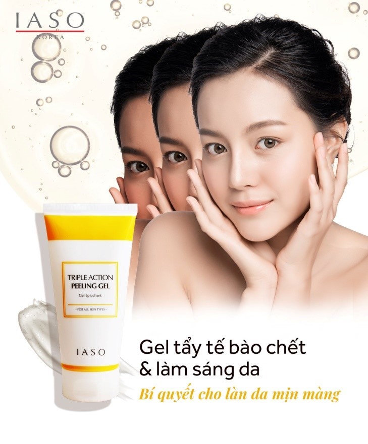 Gel giúp loại bỏ tế bào sừng Triple Action Peeling Gel
