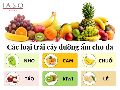 các loại trái cây dưỡng ẩm cho da CÁC LOẠI TRÁI CÂY DƯỠNG ẨM CHO DA