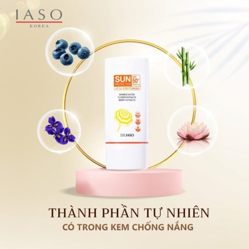 CÁCH SỬ DỤNG KEM CHỐNG NẮNG DƯỠNG ẨM DA IASO