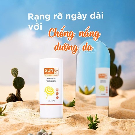 CÁCH SỬ DỤNG KEM CHỐNG NẮNG DƯỠNG ẨM DA IASO