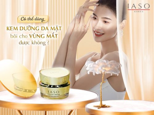 CÓ THỂ DÙNG KEM DƯỠNG DA MẶT BÔI CHO VÙNG MẮT ĐƯỢC KHÔNG