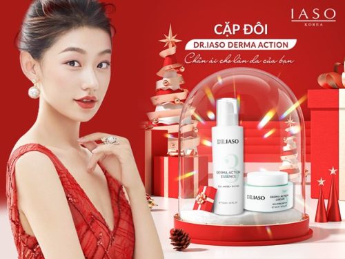 CẶP ĐÔI DR IASO DERMA ACTION CHÂN ÁI DÀNH CHO LÀN DA CỦA BẠN