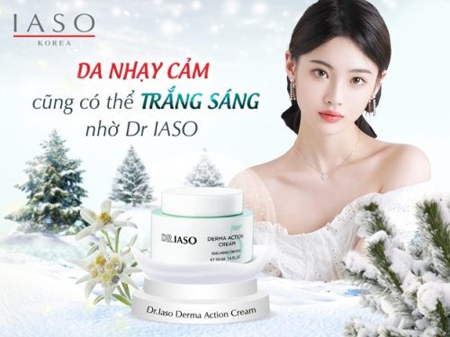 DA NHẠY CẢM CŨNG CÓ THỂ TRẮNG SÁNG NHỜ DR IASO