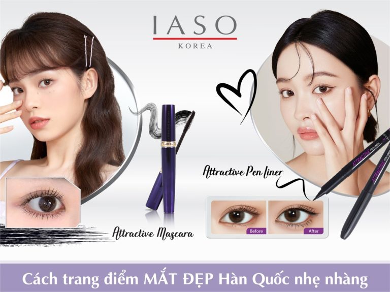 CÁCH TRANG ĐIỂM MẮT ĐẸP HÀN QUỐC NHẸ NHÀNG