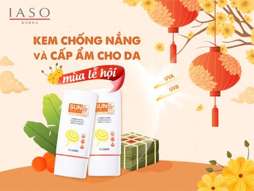 KEM CHỐNG NẮNG VÀ CẤP ẨM CHO DA MÙA LỄ HỘI