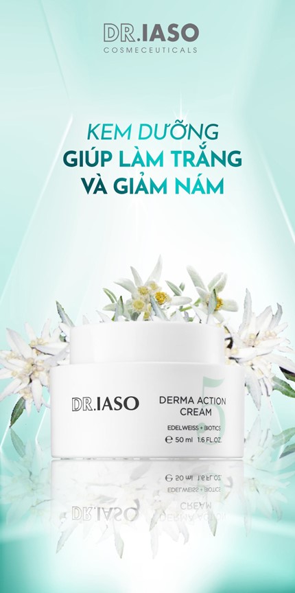 SỨC MẠNH GIẢM THÂM NÁM SÁNG DA CỦA DR IASO