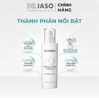 BỘ SẢN PHẨM DR IASO DERMA ACTION - BÍ QUYẾT DA TRẮNG SÁNG TỪ HÀN QUỐC